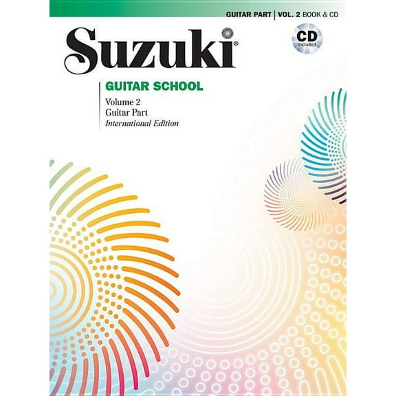 Suzuki Guitar School Suzuki Guitar School, Vol 2: Guitar Part, Book & CD, Book 2, (Paperback)