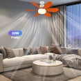 thumbnail image 4 of Lámpara Techo Ventilador LED Moderno Base E27 52 Cm, 4 of 9