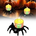 thumbnail image 2 of Halloween Tea Lights Candles Battery Operated Halloween's Flameless LED Candles Flickering Candle For Halloween Decorations, 2 of 9