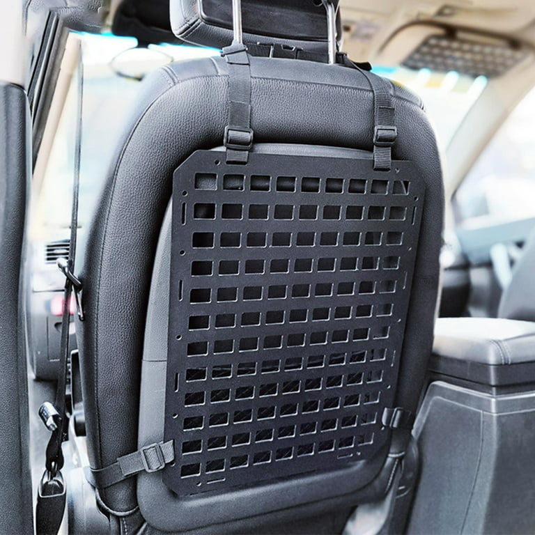 Tactical Car Seat Back Organizer Upgraded Tactical Molle Seatback