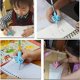 thumbnail image 3 of Empuñaduras de lápiz - Empuñaduras de lápiz para niños Escritura a mano Corrección de postura Entrenamiento Ayudas de escritura para niños pequeños Niños con necesidades especiales (3 piezas) JAMW Sencillez, 3 of 5