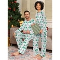 thumbnail image 4 of MINTREUS Couple Christmas Pajama Sets Soft PJs Sets for Couples/Women/Men Matching Sleepwear with Pockets, 4 of 6