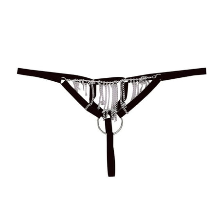 Yuhangmm New Men s Sexy And Underwear Chain Ring Underwear Thong (4) Bridal Lingerie for Women