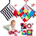 thumbnail image 1 of Baby Books Hahaland, juguetes para bebés de 0 a 6 meses, Tummy Time, 2 unidades, 1 of 9