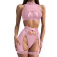 thumbnail image 1 of Gibobby Lenceria mujer sexy Lenceria Sexy para Mujer Ropa Interior Sensual de una Pieza Erotica de Encaje con Cuello V Pijama Tirantes(Rojo, M), 1 of 5