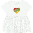 thumbnail image 3 of Inktastic Juneteenth 1865 Heart Girls Baby Dress, 3 of 5