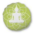 thumbnail image 1 of Lotus Spreads Infinite Spirit Round Throw Pillow Home Decoration Cushion, 1 of 3