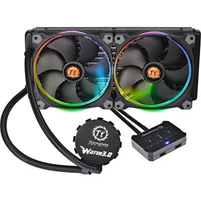 thermaltake water 3.0 am4 support 280 riing rgb edition pwm aio tt lcs certified liquid cooling system 3 year warranty (Best Computer Liquid Cooling System)