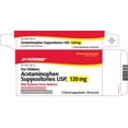 Perrigo Acetaminophen Rectal Suppositorie, 120 mg 12 ea (Pack of 2