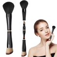 thumbnail image 1 of Juego de brochas de maquillaje en 1, brocha de maquillaje de viaje, brocha para base/brocha para rubor, brocha para sombras de ojos en polvo, brocha para corrector, brocha de maquillaje de doble cara, 1 of 4