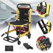 DIYAREA Portable Electric Chair Track Climbing Wheelchair Assist Stair Chair (Load Capacity 350 lb)