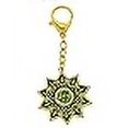 thumbnail image 3 of Feng Shui Green Tara Protection Wheel Brooch Keychain W4134, 3 of 4