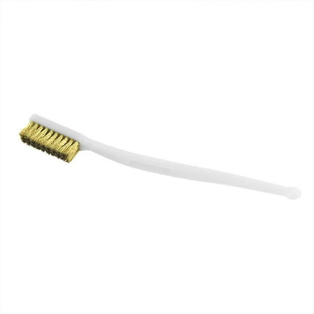 

ZPAQI 3D Printer Cleaner Tool Copper Wire Toothbrush Copper Brush Handle Cleaning