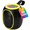 Black Yellow, variant on Mini Bluetooth Speaker with Bass Subwoofer, Portable Wireless Speaker with RGB Light, Built-in Microphone, USB/TF Support, Surprise Gift for Music Lovers(Black Orange)