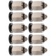 thumbnail image 3 of Pneumatic Air Fitting Male Thread Push to Connect Straight Union Connector for High Pressure Air & Water Systems 10pcs Set, 3 of 3