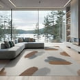 thumbnail image 2 of ODIKA 8'x10' Washable Area Rug Durable, Non-Slip Abstract Brushwork Featuring Blended Transitional Livingroom for Living Room, Under Sectional, Family, 2 of 7