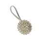 thumbnail image 4 of Abrazadera magnética para cortina con diseño de flores, estilo europeo, con hebillas y brillantes diamantes de imitación. Dorado, 4 of 9