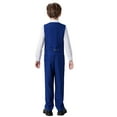 thumbnail image 4 of Wehilion Boys Suit 4PC Baby Suits Wedding Party Vest Suit Set Little Gentleman Waistcoat Prom Tuxedo Dress suit Outerwear Party Vest+Shirt+Bow tie+Pants Outfits Clothes Set for Kids 7, 4 of 4