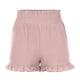 thumbnail image 4 of Pantalones cortos de cintura alta sueltos de pierna ancha informales de color sólido a la moda para mujer Fridja  fhjkhfk458896, 4 of 5