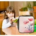thumbnail image 6 of ALAZA Poppy Blooming Flowers Lunch Box Insulated Lunch Bag Reusable Thermal Cooler Tote School Picnic, 6 of 6
