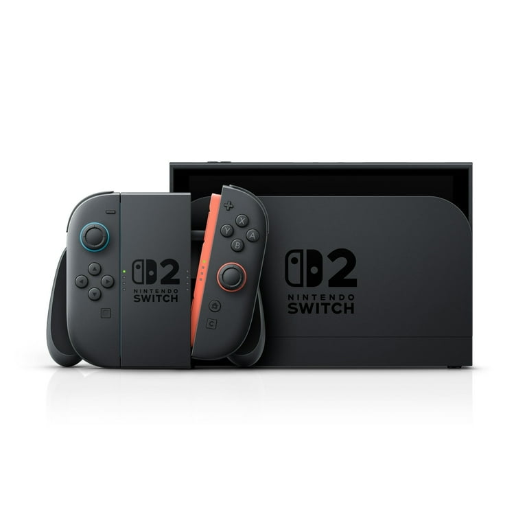 NEW TEC Switch 2 Console + Mario Kart World Bundle - 7.9" Screen, 256GB with Silicone Controller Cover Skin