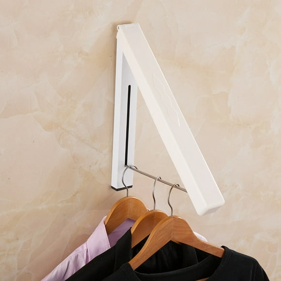 Clothing Rack, Wall Mounted Clothes Rack Plastic For Toilets For Bathrooms For Bedrooms