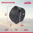thumbnail image 3 of SKB Cases 1SKB-D5514 Molded Case For 5.5 X 14 Inch Snare Drums 1SKBd5514 New, 3 of 9