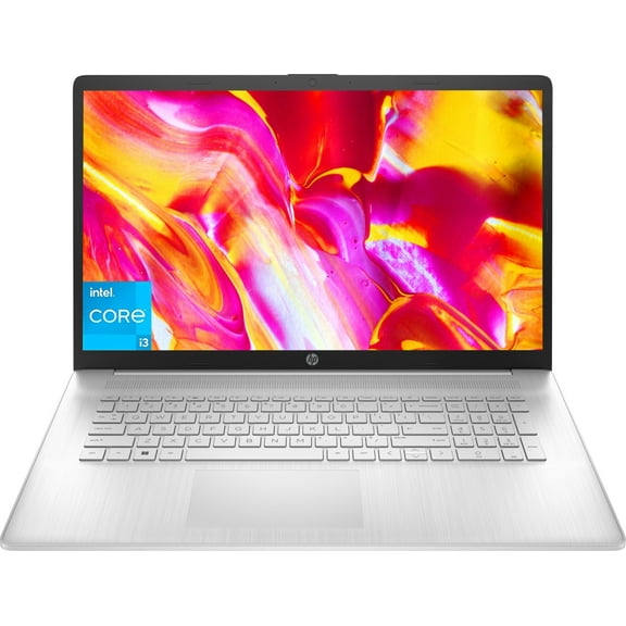 HP 2023 Newest Laptop, 17.3 Inch Display, Intel-Core i3-1125G4 Processor (Beat i5-10210U), 16GB RAM, 512GB SSD, Intel UHD Graphics, WiFi, Bluetooth, USB-A&C, Fast Charge, Windows 11 Home in S Mode