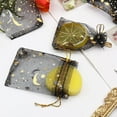 thumbnail image 4 of 100 Pieces Moon Star Organza Jewelry Candy Bags, 2.7x3.5 Inch Sheer  Organza Pouch Small Gift Bags with Drawstring for Wedding Party Favors, 4 of 6