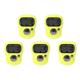 thumbnail image 1 of Contador de dedos Mini LCD Rango digital electrónico 0-99999 Amarillo 5 piezas, 1 of 4