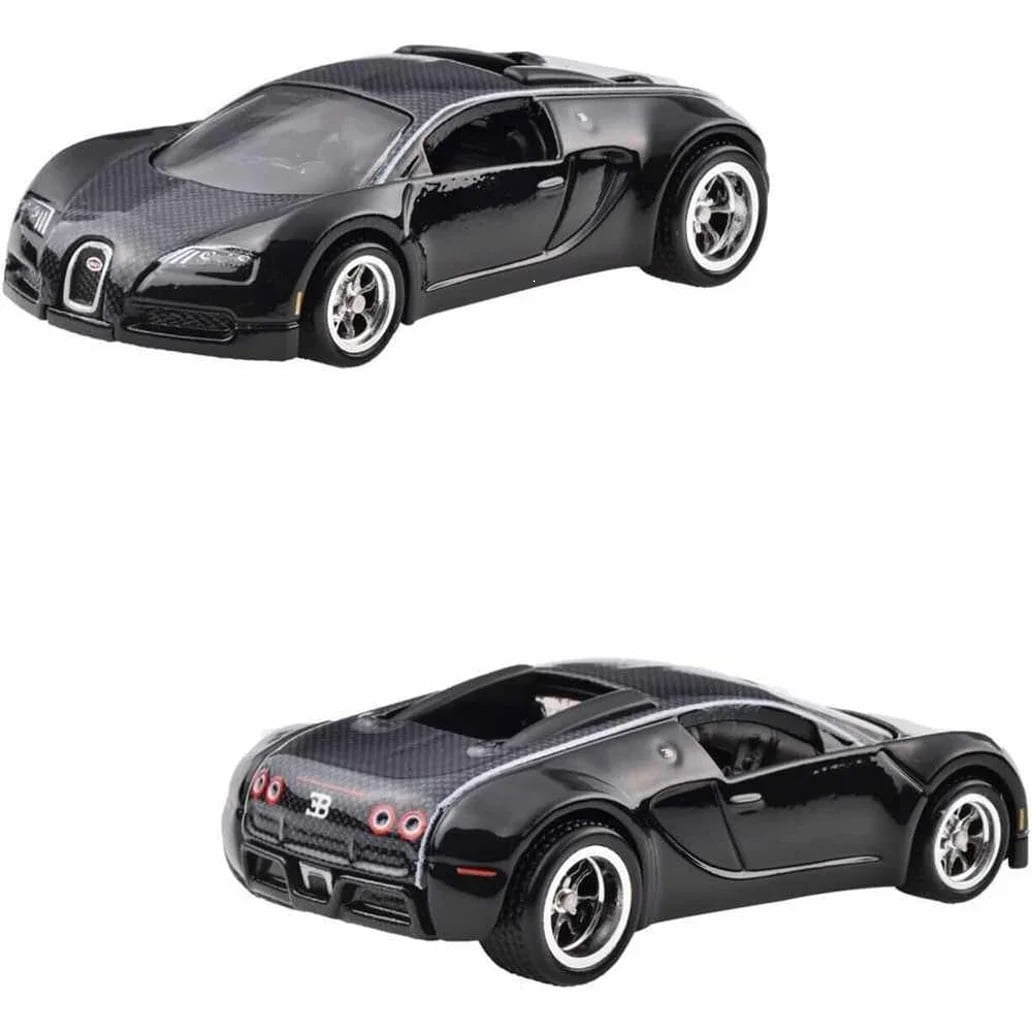 Hot Wheels Car Culture Car and Truck Play Vehicles, Black, 2 Count
