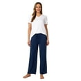 thumbnail image 2 of 32 Degrees Women's Cool Lightweight Relaxed Fit Sleep Pant - Inky Indigo - XX-Large, 2 of 4