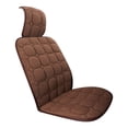 thumbnail image 3 of DPTALR Warm Plush Car Seat Cover Bundle Free Winter Keep Warm Front Rear Pad Silk Cotton Filling, 3 of 7
