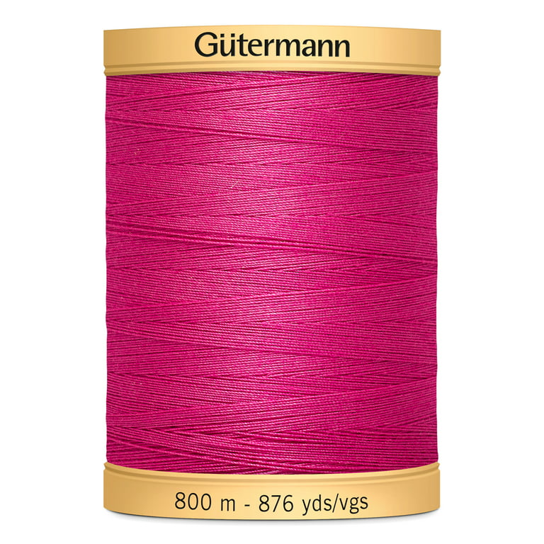 Gutermann 100% Natural Cotton Thread 800m Grey