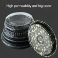 thumbnail image 4 of Hyasfey 10Pcs Round Sandwich Platter Trays with Lids Clear Pattern Printed Food-grade Durable Elegant Catering Trays Sushi Box, 4 of 8