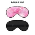 thumbnail image 2 of PAYOHTO Pink Soft Sleep Mask Comfort Pure Silk Eye Cover for Travel Office Camping, 2 of 7