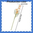 thumbnail image 3 of Artificial Flower Single Stem for Diy Home Decor, Realistic Fake Plant for Wedding Bouquet, Photography Props, Table Centerpiece Vase, Artificial Daisy Flowers for Home Decoration *1, 3 of 7