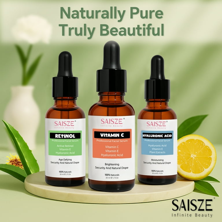 Saisze Vitamin C Serum Kit Face Serum Facial Serum Anti Aging for