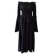 thumbnail image 5 of Moda mujer Retro Cosplay sólido Vintage fiesta Club Elegante Maxi vestido largo Fridja  nbo2458, 5 of 6