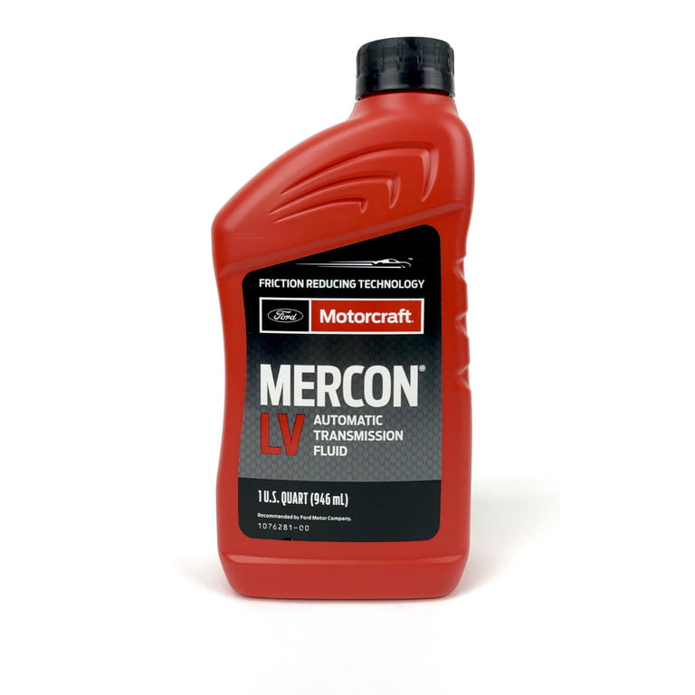 Motorcraft MERCON® LV Automatic Transmission Fluid ATF, 1 Quart Fits  select: 2009-2020 FORD F150, 2011-2019 FORD EXPLORER 