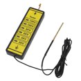 thumbnail image 1 of Electric Fence Voltage Testing Gauge, ABS Portable Electric Fence Voltage Tester 6 Indicator Lights  for Livestock Fencing, 1 of 7