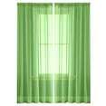 thumbnail image 4 of Soft Sheer Curtains 1 Panel Set Lightweight Translucent Window Coverings for Bedroom Living Room Dining Room Nursery Kitchen Bathroom Home Decoration, Privacy Sheers, 55.12x102.36Inch, 4 of 9