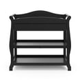 Storkcraft Aspen Changing Table with Drawer Black