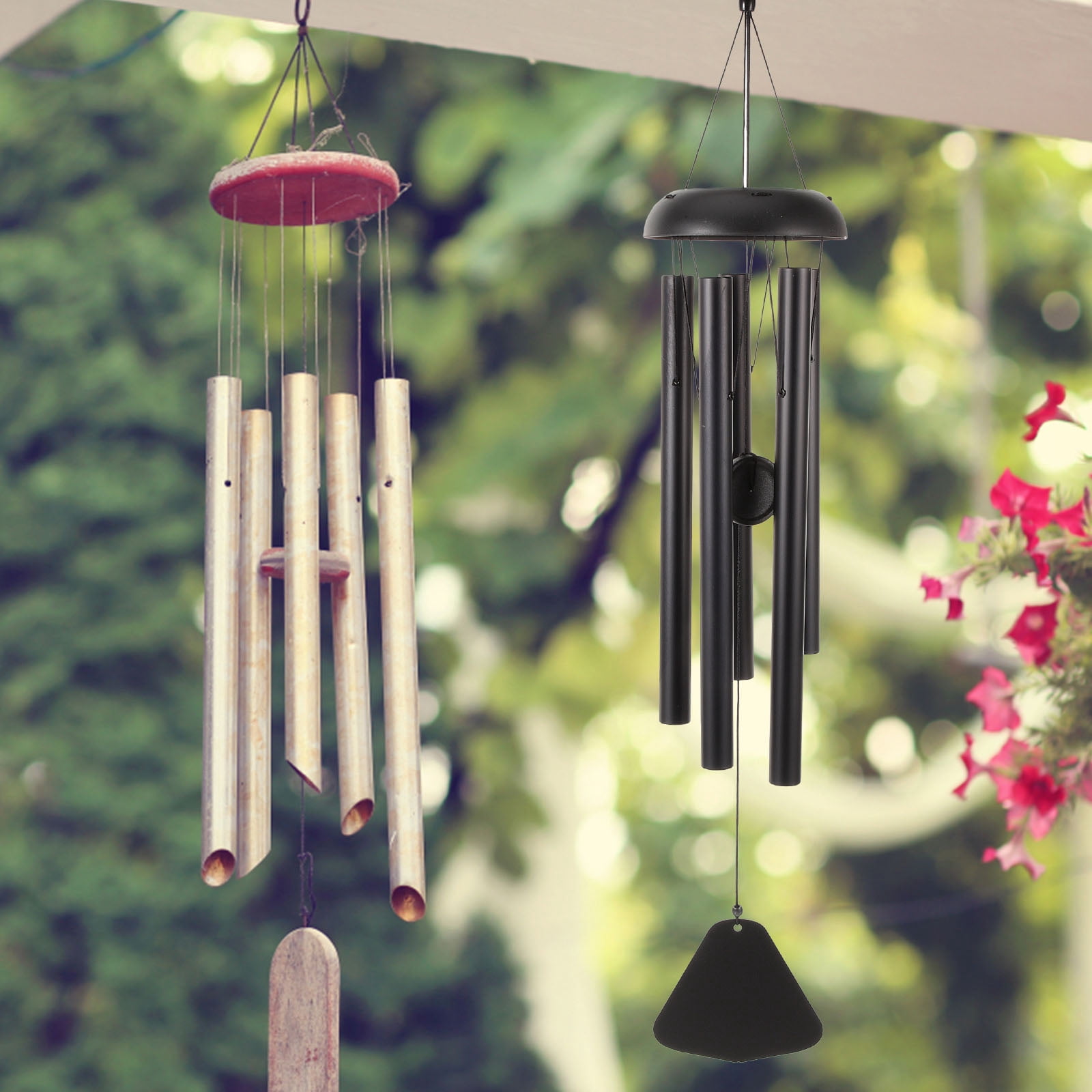 unbranded 1 Set Wind Chime Hanging Wind Bell Garden Hanging Wind Chime Patio Wind Chime Ornament