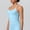 Sky Blue, variant on Fnooota Workout Tank Tops for Women, Racerback Running Scoop Neck Sleeveless Yoga Camisole Black Size S