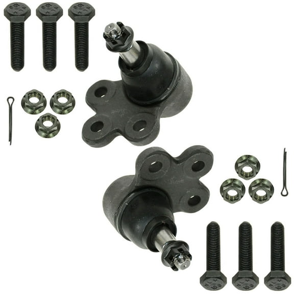 TRQ Front Lower Ball Joint Pair & LH RH Set 2 for Buick Cadillac Olds PSA63250