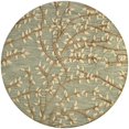 thumbnail image 4 of Bashian Verona Collection LC107 Hand Tufted 100% Wool Area Rug, 8' x 8', Light Green, 4 of 4
