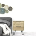 thumbnail image 5 of 22" Light Oak Two Drawer Nightstand, 5 of 5