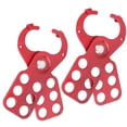 thumbnail image 4 of Lock Out Hasp, Temperature Resistance Loto Hasp Lock Impact Resistant 10.5mm  For Padlocks 1in/25mm, 4 of 8