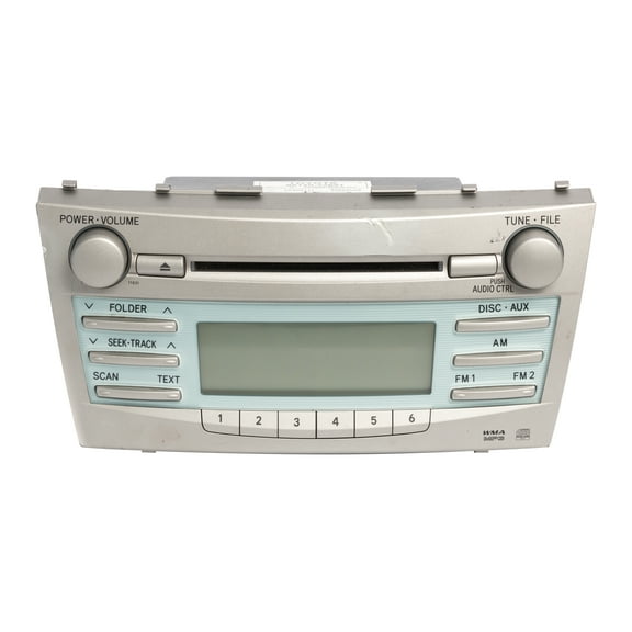Restored 2007-2009 Toyota Camry AM FM Receiver w Single-Disc CD Player 11831 86120-33891 (Refurbished)